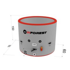   INFOREST Triton felfújható merev tartályok összehajtható (hordtáskával)