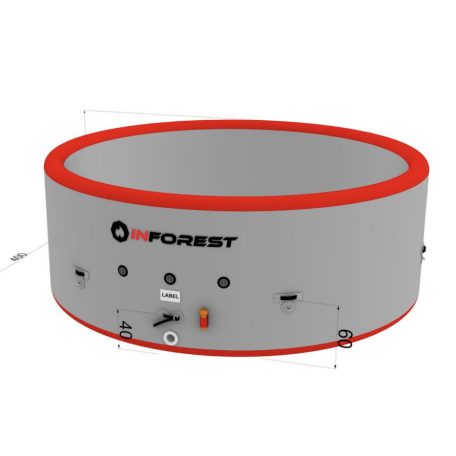INFOREST Triton felfújható merev tartályok összehajtható (hordtáskával)