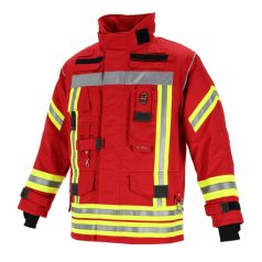   NOVOTEX - ISOMAT NTi112 MODEL 1 PRÉMIUM TŰZOLTÓ BEVETÉSI KABÁT (PIROS)