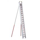 MUNK HÁROMRÉSZES KIHÚZHATÓS LÉTRA támasztékokkal 14 méter DIN EN 1147