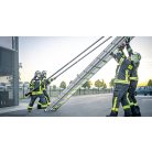 MUNK HÁROMRÉSZES KIHÚZHATÓS LÉTRA támasztékokkal 14 méter DIN EN 1147