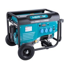 benzinmotoros áramfejlesztő, max 5500 VA, egyfázisú