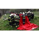 ÁRVIZI ACÉLVÁZAS GÁT (GUMI ACÉLVÁZON)