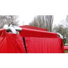 ÁRVIZI ACÉLVÁZAS GÁT (GUMI ACÉLVÁZON)