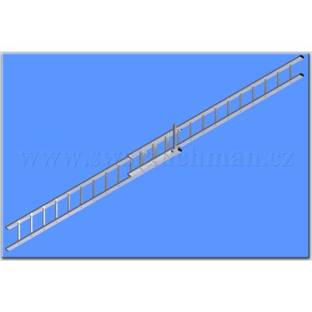 SWS Kihúzható támasztólétra - 4 - 7 m